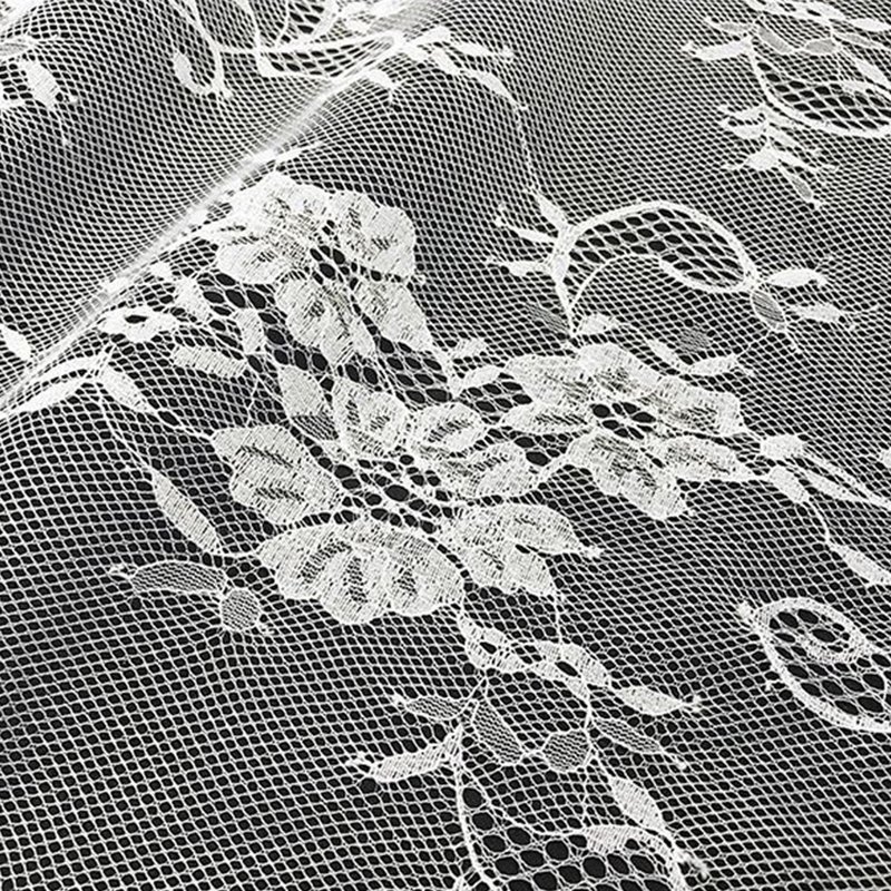 Lace Fabric Floral Eyelash Nylon Wholesale Supplier 5